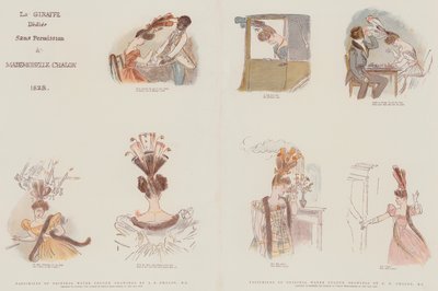 Fac-similés de dessins originaux à l