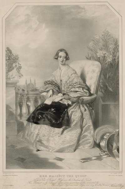 Reine Victoria - Alfred Edward Chalon