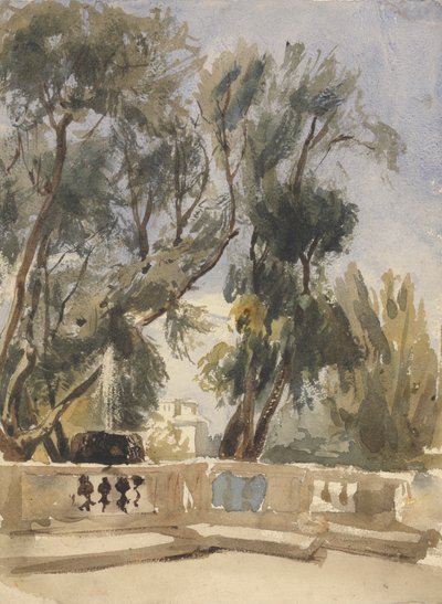 La terrasse - Alfred Elmore