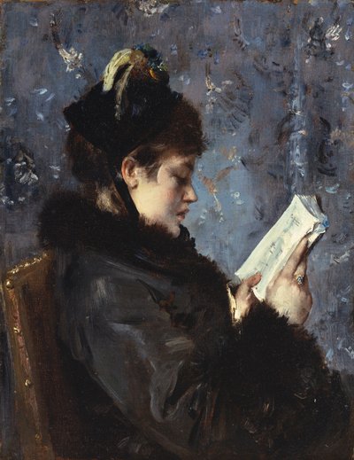 Portrait de Madame Brizat de la Comédie Française - Alfred Emile Stevens
