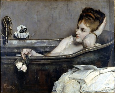 Alfred Stevens : "Le bain" 1867. Musée National de Compiègne - Alfred Emile Stevens