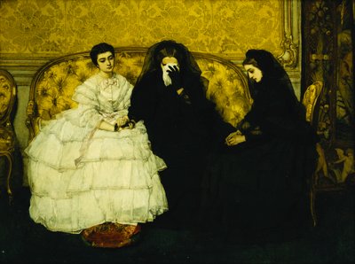La Consolation - Alfred Emile Stevens