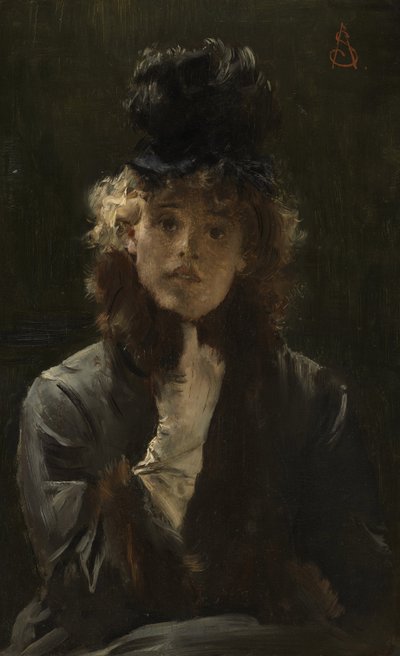 Le Sphinx Parisien - Alfred Emile Stevens