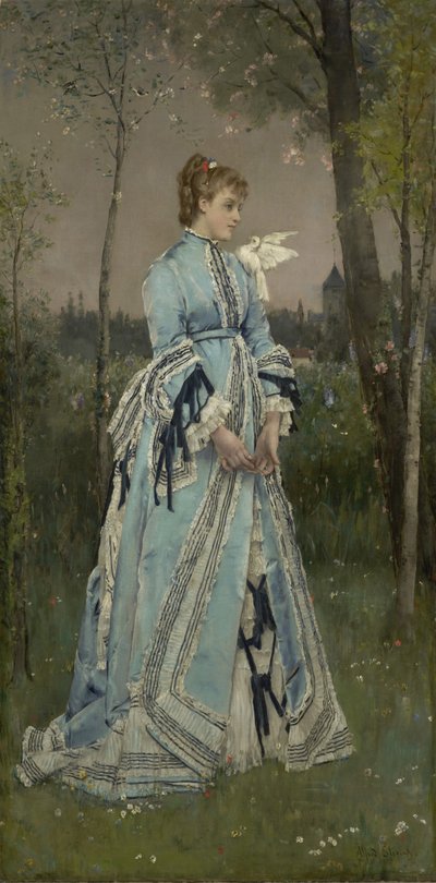 Printemps - Alfred Emile Stevens