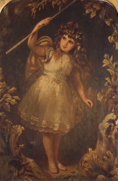 Une petite fée de scène - Alfred Fowler Patten