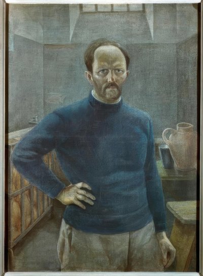 Autoportrait en prison - Alfred Frank