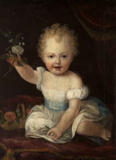 Le 3e Lord de Tabley, âgé de deux ans, vers 1837 - Alfred Emile Stevens
