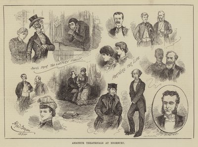 Théâtre amateur à Highbury - Alfred Gish Bryan