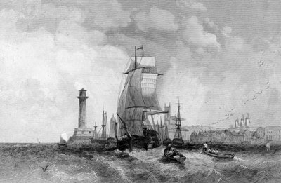 Margate, Kent, gravé par Henry Wallis, vers 1830 - Alfred Gomersal Vickers