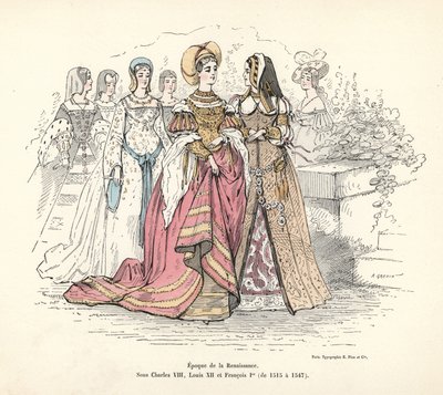 Costumes des femmes françaises de la Renaissance - Alfred Grevin
