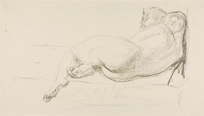 Nu couché - Alfred H. Maurer