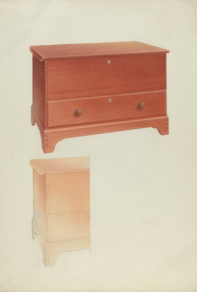 Coffre à couvertures - Alfred H. Smith