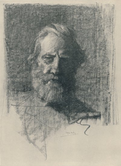 Étude de portrait, 1919 - Alfred Hartley