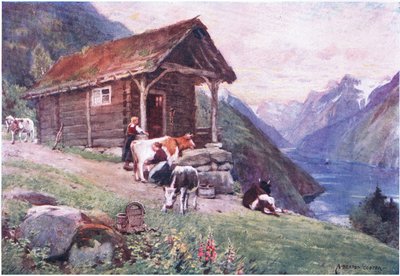 Un Saeter - Alfred Heaton Cooper