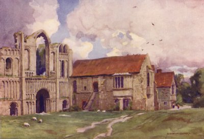 Prieuré de Castleacre, Norfolk - Alfred Heaton Cooper