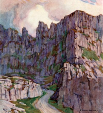 Gorge de Cheddar - Alfred Heaton Cooper