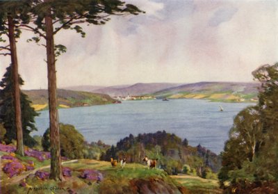 Danemark : Fiord de Vejle, Jutland du Sud - Alfred Heaton Cooper