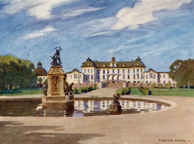 Palais de Drottningholm, Stockholm - Alfred Heaton Cooper