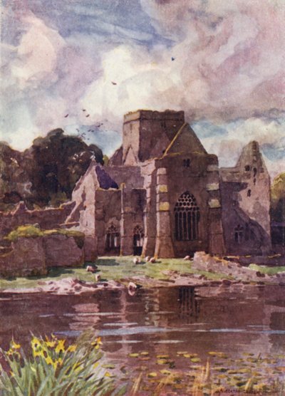 Abbaye de Holy Cross, Thurles, comté de Tipperary - Alfred Heaton Cooper