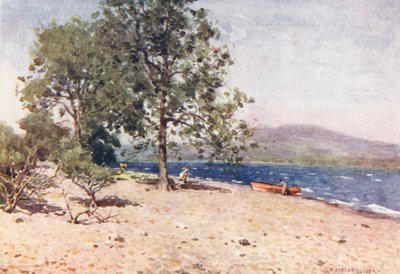 District des Lacs : Bassenthwaite Lake, un matin venteux - Alfred Heaton Cooper