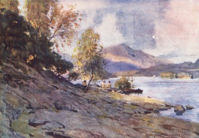 District des Lacs : Par les rives de Derwentwater - Alfred Heaton Cooper
