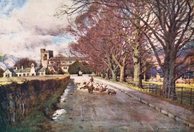 District des Lacs : Église de Crosthwaite, Keswick - Alfred Heaton Cooper