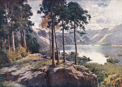District des Lacs : Derwentwater, depuis Castle Head, un matin lumineux - Alfred Heaton Cooper