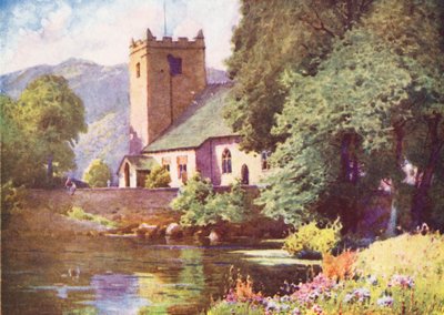 District des Lacs : Église de Grasmere - Alfred Heaton Cooper