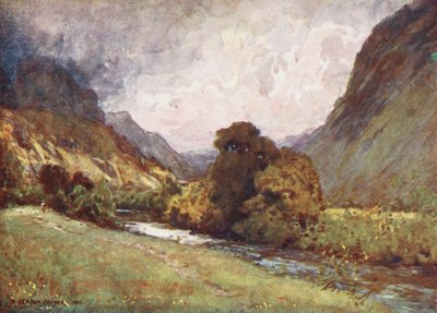 District des Lacs : La Vallée de Saint John, près de Keswick - Alfred Heaton Cooper