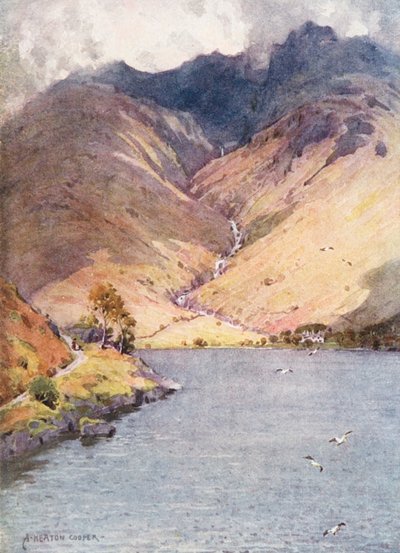 District des Lacs : Wastwater et Scawfell - Alfred Heaton Cooper
