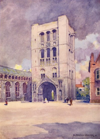 Tour normande, Bury St Edmunds, Suffolk - Alfred Heaton Cooper