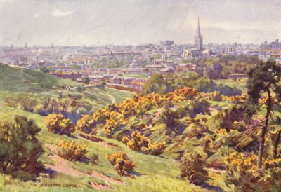 Norwich depuis Mousehold Heath, Norfolk - Alfred Heaton Cooper