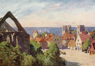 La ville de Visby - Alfred Heaton Cooper