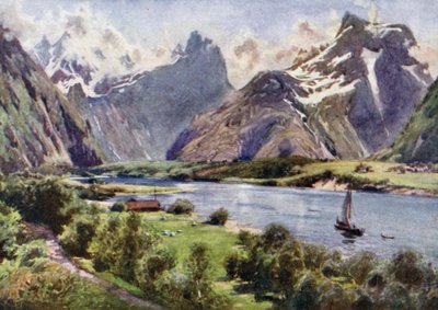 Les montagnes de Romsdal - Alfred Heaton Cooper