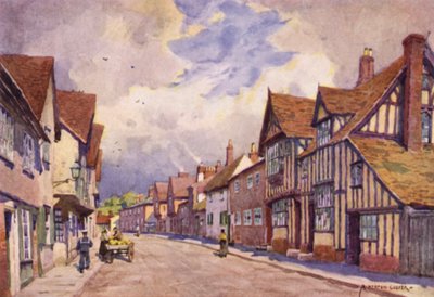 Le vieux Moot Hall, Sudbury, Suffolk - Alfred Heaton Cooper