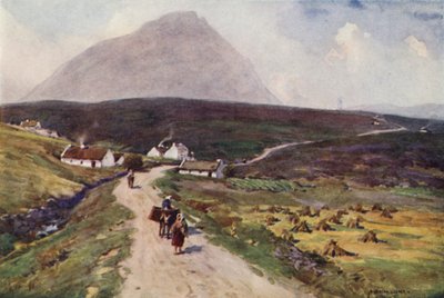 La route de Dugort, île d