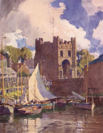 La porte sud, Kings Lynn, Norfolk - Alfred Heaton Cooper