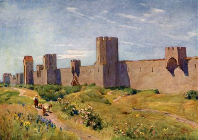 Les murs de Visby - Alfred Heaton Cooper