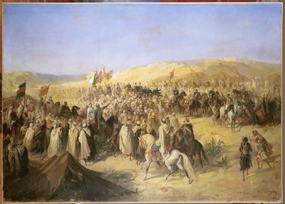 Napoléon III (1808-73) en Algérie, 21 mai 1865 - Alfred Henri Darjou