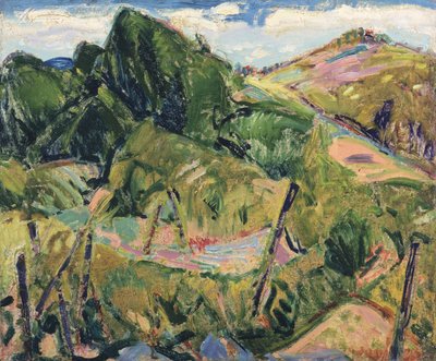 Paysage, vers 1916 - Alfred Henry Maurer