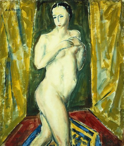 Nu debout, vers 1927-28 - Alfred Henry Maurer