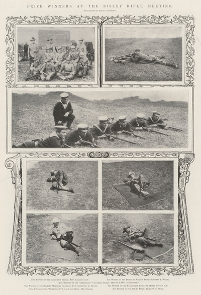Lauréats à la réunion de tir de Bisley - Alfred Hugh Fisher