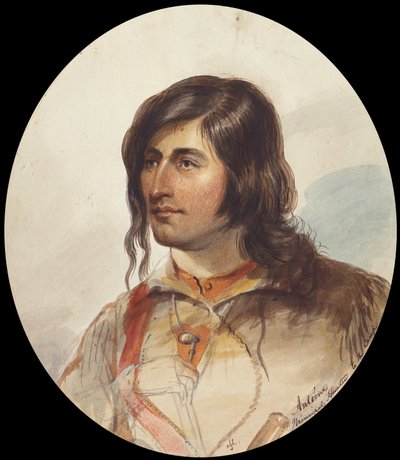 Antoine, Principal Chasseur, c.1837 - Alfred Jacob Miller