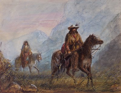Capitaine Joseph Rutherford Walker, c.1837 - Alfred Jacob Miller