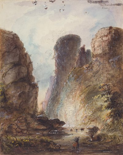 Porte du Diable, c.1850-60 - Alfred Jacob Miller