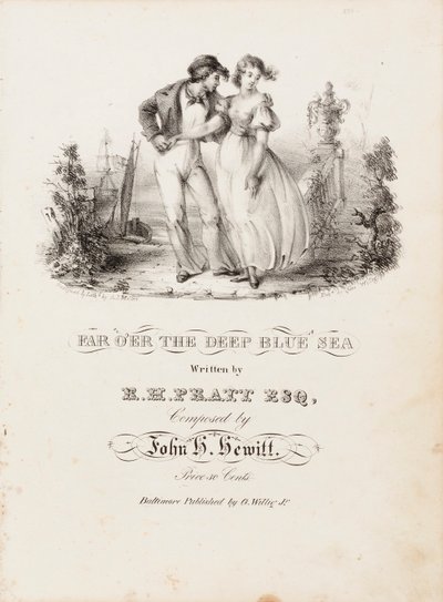 Au large de la grande bleue - Alfred Jacob Miller