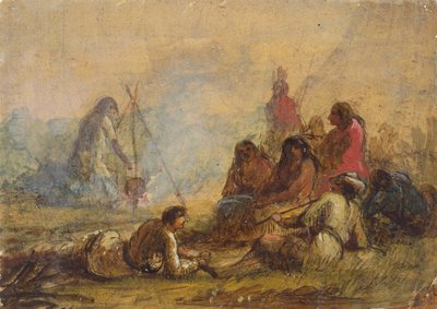 Groupe de trappeurs et d