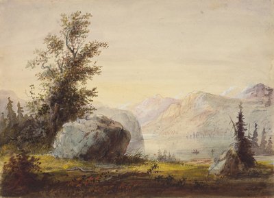 Lac, Wind River, c.1837 - Alfred Jacob Miller
