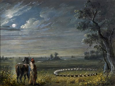 Cercles médicinaux - Alfred Jacob Miller