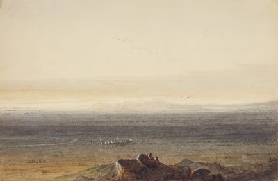 Prairie, vers 1837 - Alfred Jacob Miller